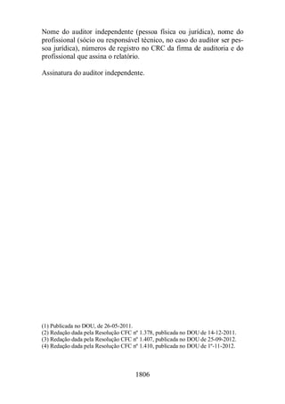 Normas Auditorias Perícia Contábil.