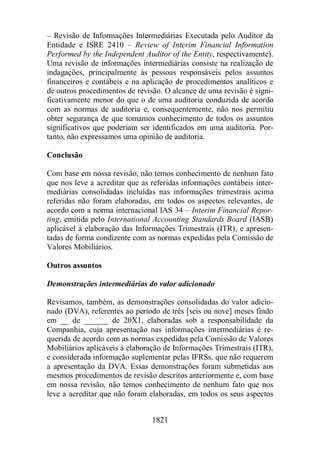 Normas Auditorias Perícia Contábil.