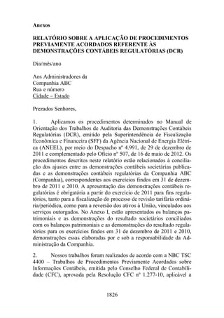 Normas Auditorias Perícia Contábil.