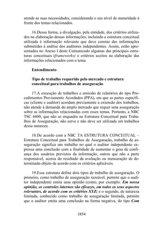 Normas Auditorias Perícia Contábil.