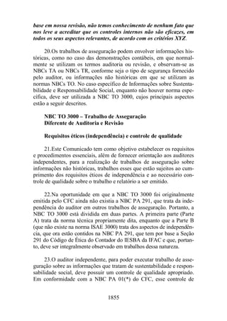 Normas Auditorias Perícia Contábil.