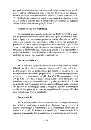 Normas Auditorias Perícia Contábil.