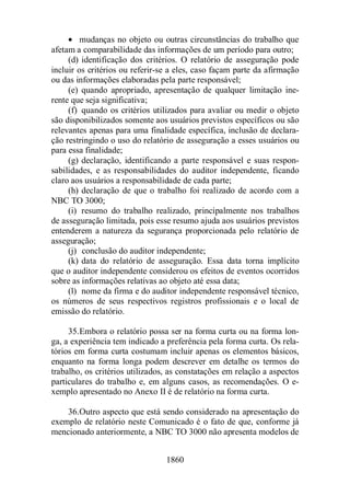 Normas Auditorias Perícia Contábil.