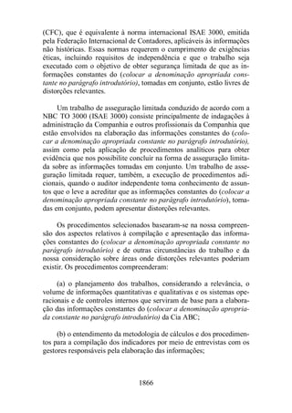 Normas Auditorias Perícia Contábil.