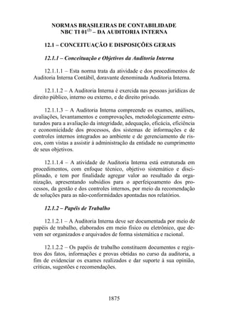 Normas Auditorias Perícia Contábil.
