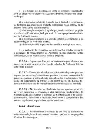 Normas Auditorias Perícia Contábil.