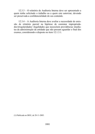 Normas Auditorias Perícia Contábil.