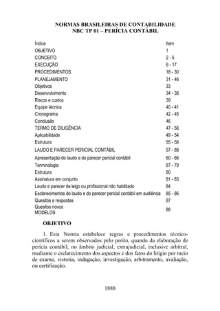 Normas Auditorias Perícia Contábil.