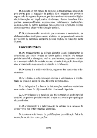 Normas Auditorias Perícia Contábil.