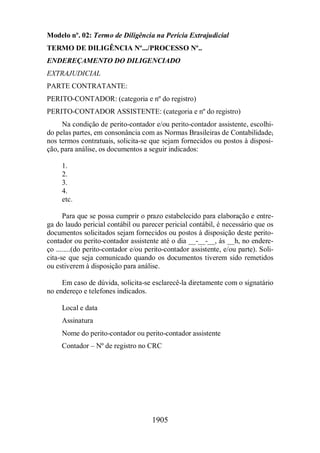 Normas Auditorias Perícia Contábil.