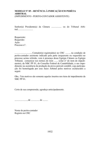 Normas Auditorias Perícia Contábil.