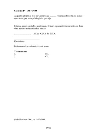 Normas Auditorias Perícia Contábil.