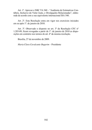 Normas Auditorias Perícia Contábil.