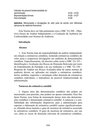 Normas Auditorias Perícia Contábil.