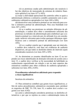 Normas Auditorias Perícia Contábil.