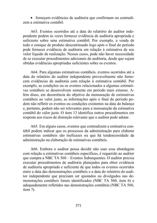 Normas Auditorias Perícia Contábil.