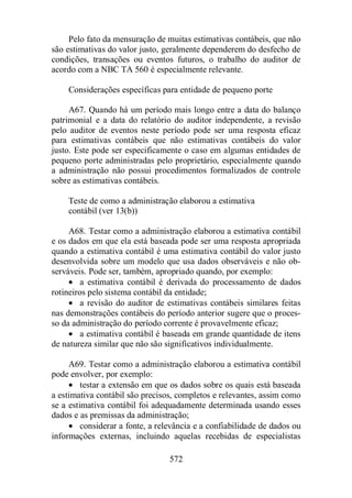 Normas Auditorias Perícia Contábil.