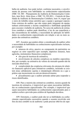Normas Auditorias Perícia Contábil.