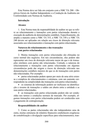 Normas Auditorias Perícia Contábil.