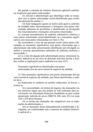 Normas Auditorias Perícia Contábil.