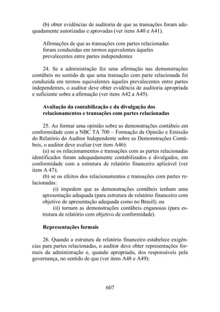 Normas Auditorias Perícia Contábil.