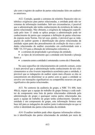 Normas Auditorias Perícia Contábil.