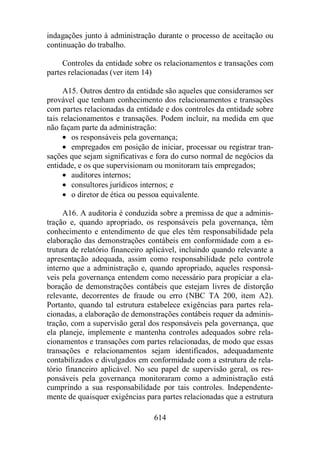 Normas Auditorias Perícia Contábil.