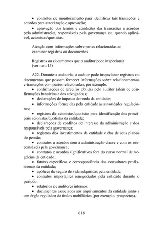 Normas Auditorias Perícia Contábil.