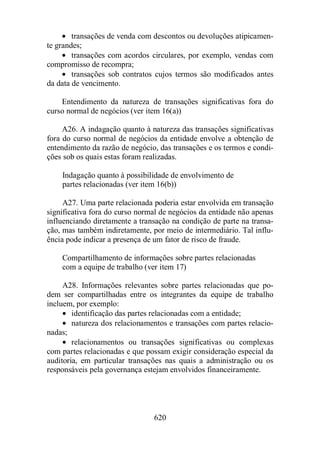 Normas Auditorias Perícia Contábil.