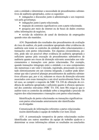 Normas Auditorias Perícia Contábil.