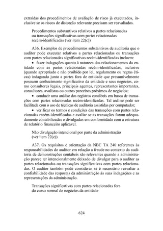 Normas Auditorias Perícia Contábil.