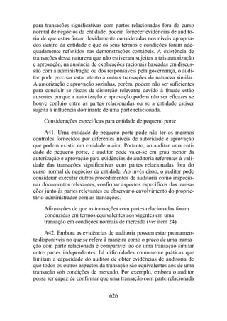 Normas Auditorias Perícia Contábil.