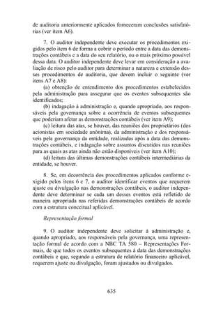 Normas Auditorias Perícia Contábil.