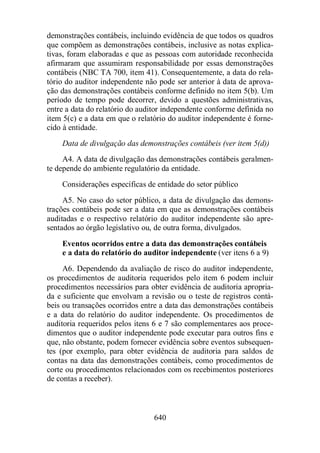 Normas Auditorias Perícia Contábil.