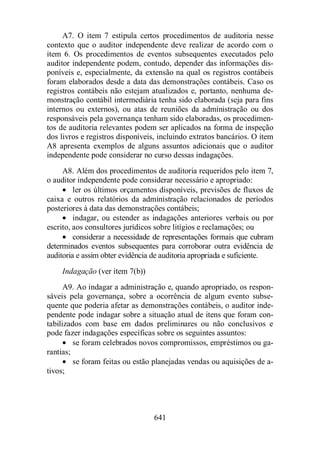 Normas Auditorias Perícia Contábil.