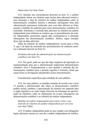 Normas Auditorias Perícia Contábil.
