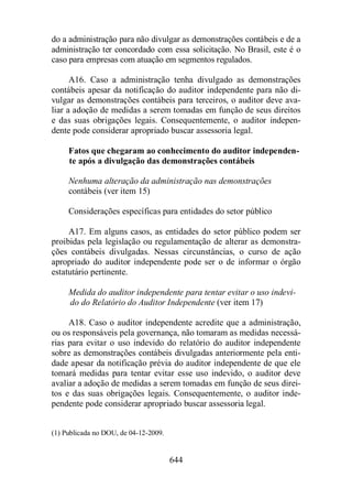 Normas Auditorias Perícia Contábil.