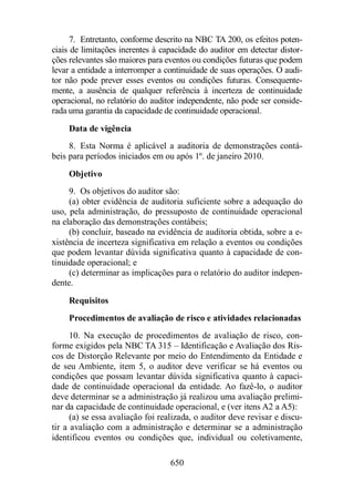 Normas Auditorias Perícia Contábil.