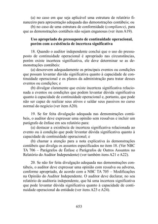 Normas Auditorias Perícia Contábil.