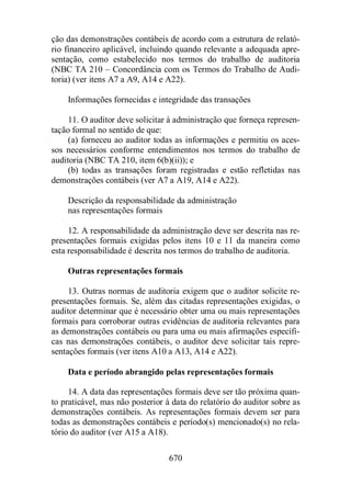 Normas Auditorias Perícia Contábil.