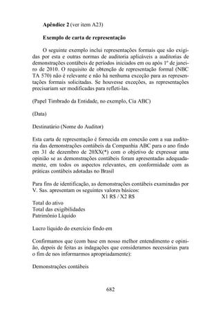 Normas Auditorias Perícia Contábil.