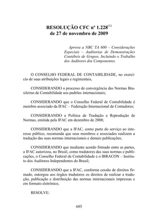 Normas Auditorias Perícia Contábil.