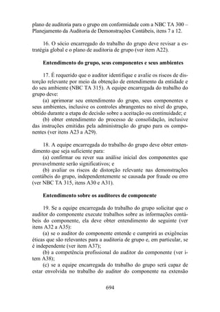 Normas Auditorias Perícia Contábil.
