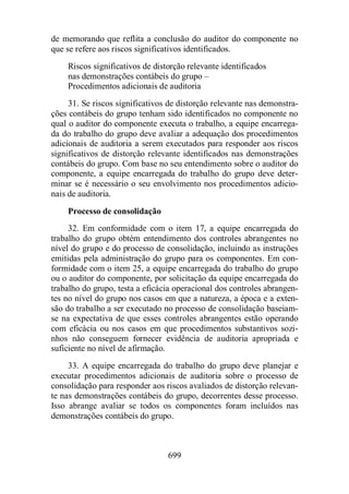 Normas Auditorias Perícia Contábil.