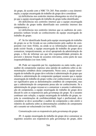 Normas Auditorias Perícia Contábil.