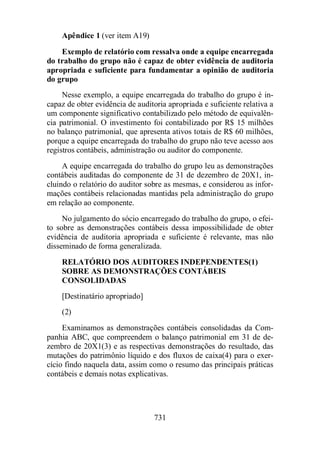 Normas Auditorias Perícia Contábil.