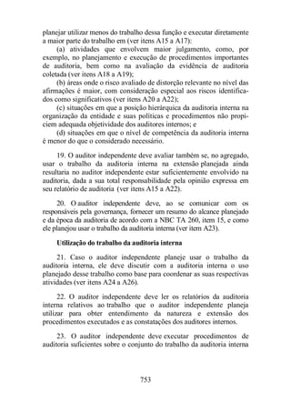 Normas Auditorias Perícia Contábil.