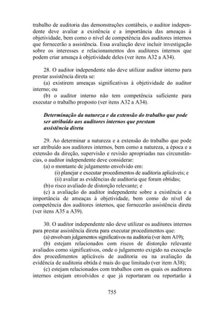 Normas Auditorias Perícia Contábil.