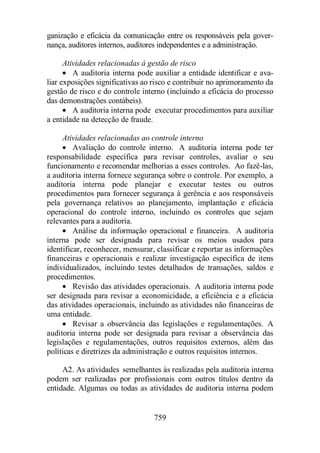 Normas Auditorias Perícia Contábil.