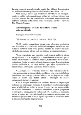 Normas Auditorias Perícia Contábil.